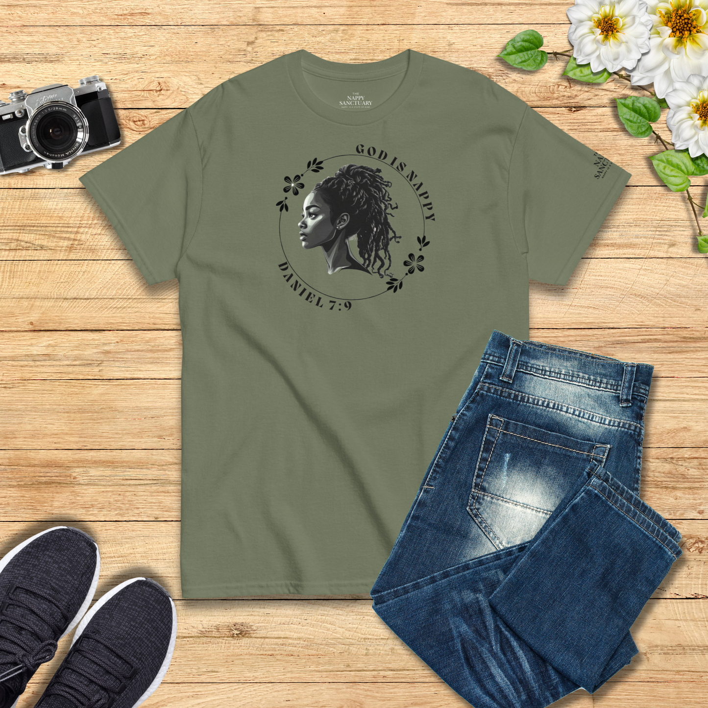 God is Nappy (Feminine) T-Shirt